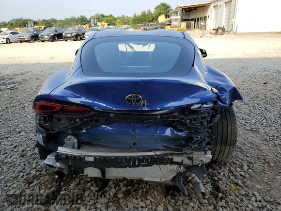 2024 Toyota Supra 3.0 with VIN WZ1DB0G04RW067620, listed as a Copart auction lot 59895735 with 8,983 mi miles and Salvage title. Bid and sale history available at DreamBid. Image 6.
