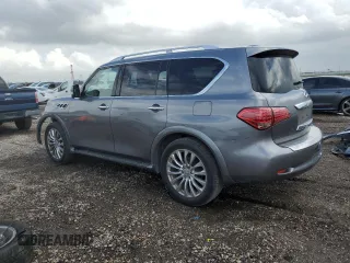 2017 Infiniti QX80 with VIN JN8AZ2NF9H9646393, listed as a Copart auction lot 50563315 with Not provided miles and Salvage title. Bid and sale history available at DreamBid. Image 2.