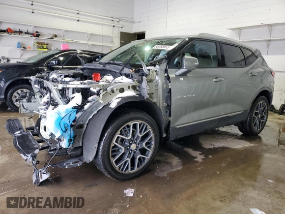 2023 Chevrolet Blazer Premier with VIN 3GNKBFRS3PS174682, listed as a Copart auction lot 88268655 with Not provided miles and Salvage title. Bid and sale history available at DreamBid. Image 1.