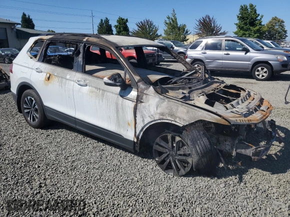 2023 Volkswagen Tiguan S with VIN 3VVFB7AX4PM078377, listed as a Copart auction lot 69337194 with Not provided miles and Non repairable. Bid and sale history available at DreamBid. Image 4.