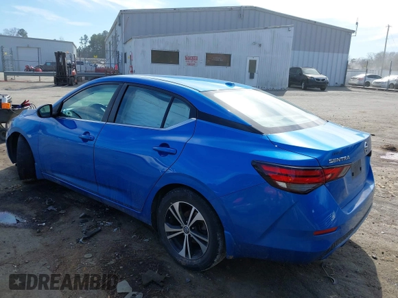 2021 Nissan Sentra SV with VIN 3N1AB8CV1MY204499, listed as a IAAI auction lot 41678411 with 60,813 mi miles and . Bid and sale history available at DreamBid. Image 3.