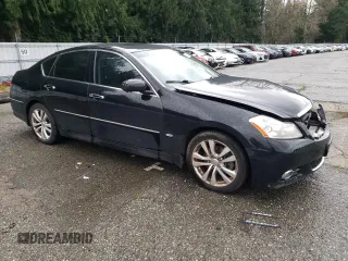 2008 Infiniti M45 with VIN JNKBY01E48M500662, listed as a Copart auction lot 79723514 with 117,040 mi miles and Salvage Title. Bid and sale history available at carsss.com. Image 4.