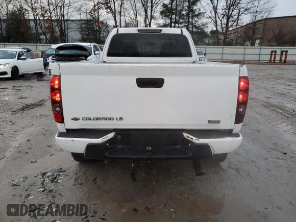 2008 Chevrolet Colorado LS with VIN 1GCDT199088160683, listed as a Copart auction lot 82765134 with 107,532 mi miles and Clean Title. Bid and sale history available at carsss.com. Image 6.