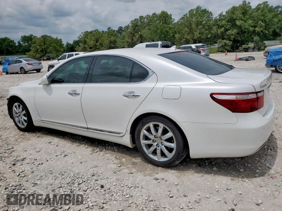 2007 Lexus LS 460 z VIN JTHBL46F175046208, wystawiony jako Copart lot #59219235 z przebiegiem 189 982 mil mil oraz Szkoda całkowita • Salvage title. Historia ofert i sprzedaży dostępna na DreamBid. Obrazek 2.