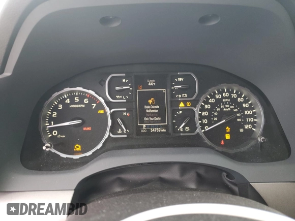2020 Toyota Tundra 2WD Truck SR with VIN 5TFTY5F13LX011251, listed as a Copart auction lot 41508735 with 54,769 mi miles and Salvage Title. Bid and sale history available at carsss.com. Image 9.