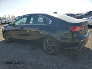 2021 Kia Forte EX with VIN 3KPF54AD4ME293399, listed as a Copart auction lot 48938755 with 154,901 mi miles and Salvage Title. Bid and sale history available at DreamBid. Image 2.