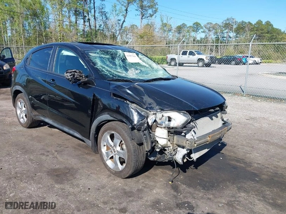 2016 Honda HR-V EX with VIN 3CZRU5H57GM712614, listed as a IAAI auction lot 41887266 with 272,041 mi miles. Bid and sale history available at carsss.com. Image 1.