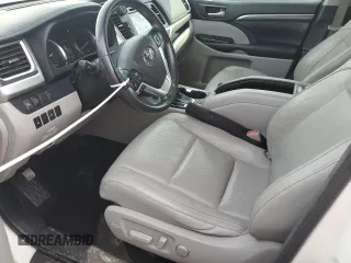 2018 Toyota Highlander Limited with VIN 5TDYZRFH3JS237171, listed as a Copart auction lot 50237545 with 107,256 mi miles and Salvage title. Bid and sale history available at DreamBid. Image 7.