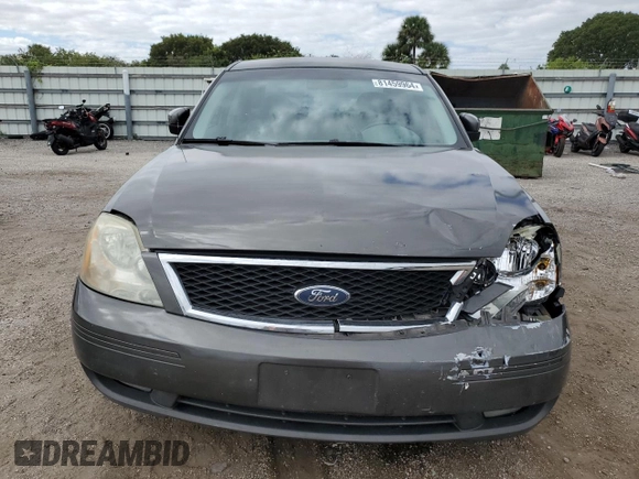 2006 Ford Five Hundred SEL with VIN 1FAFP241X6G150417, listed as a Copart auction lot 81459964 with 168,844 mi miles and Salvage Title. Bid and sale history available at carsss.com. Image 5.