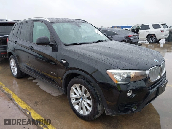 2016 BMW X3 sDrive28i with VIN 5UXWZ7C56G0R32387, listed as a IAAI auction lot 41880079 with 91,113 mi miles and . Bid and sale history available at DreamBid. Image 1.