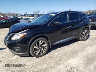 2015 Nissan Murano SL with VIN 5N1AZ2MH3FN235439, listed as a Copart auction lot 52615675 with 128,862 mi miles and Clean Title. Bid and sale history available at DreamBid. Image 1.