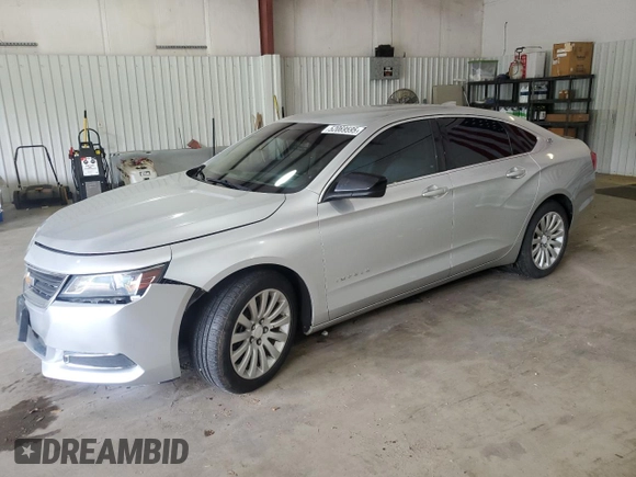 2016 Chevrolet Impala LS with VIN 1G11Z5SA8GU164525, listed as a Copart auction lot 52069595 with 200,385 mi miles and Salvage title. Bid and sale history available at DreamBid. Image 1.