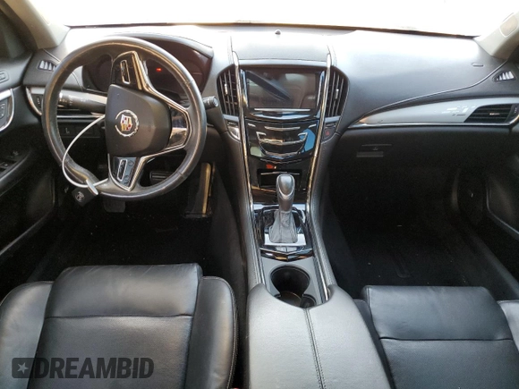 2014 Cadillac ATS Luxury AWD with VIN 1G6AH5RX9E0117273, listed as a Copart auction lot 46536525 with 126,518 mi miles and Salvage title. Bid and sale history available at DreamBid. Image 8.