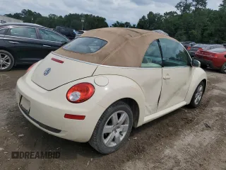 2007 Volkswagen Beetle z VIN 3VWRF31Y97M422610, wystawiony jako Copart lot #58707345 z przebiegiem 55 486 mil mil oraz Szkoda całkowita • Salvage title. Historia ofert i sprzedaży dostępna na DreamBid. Obrazek 3.