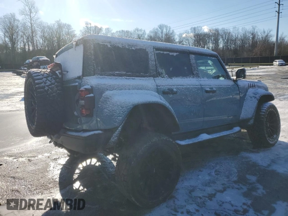 2023 Ford Bronco Raptor with VIN 1FMEE5JR7PLB91020, listed as a Copart auction lot 88630265 with 11,354 mi miles and Salvage Title. Bid and sale history available at carsss.com. Image 3.