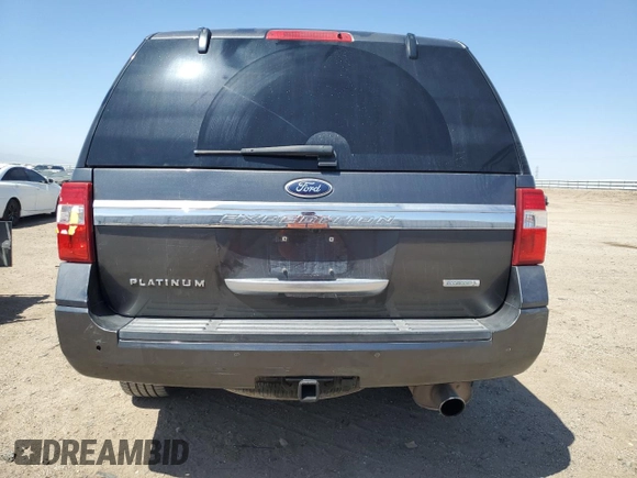 2016 Ford Expedition Platinum с VIN 1FMJU1MT3GEF36405, выставлен на аукционе Copart как лот 53292495 с пробегом 99 156 миль миль и Списание • Salvage title. История ставок и продаж доступна на DreamBid. Изображение 6.