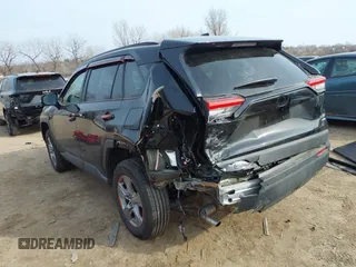 2024 Toyota RAV4 XLE with VIN 2T3P1RFV2RW482319, listed as a IAAI auction lot 41801384 with 5,404 mi miles and . Bid and sale history available at DreamBid. Image 3.