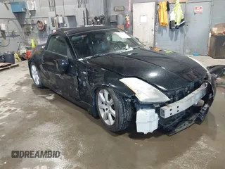 2004 Nissan 350Z Touring with VIN JN1AZ36AX4T014409, listed as a IAAI auction lot 41610945 with 86,756 mi miles. Bid and sale history available at carsss.com. Image 6.
