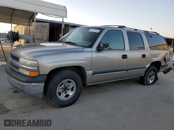 2001 Chevrolet Suburban LT with VIN 3GNEC16TX1G174313, listed as a Copart auction lot 42141645 with 205,982 mi miles and Salvage Title. Bid and sale history available at carsss.com. Image 1.