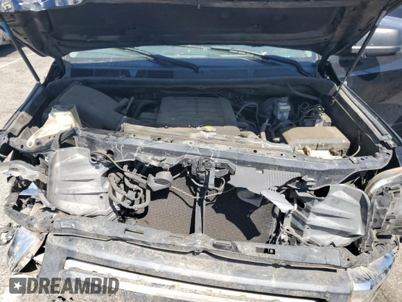 2015 Toyota Tundra SR5 with VIN 5TFDY5F1XFX483181, listed as a Copart auction lot 57321825 with Not provided miles and Salvage title. Bid and sale history available at DreamBid. Image 11.