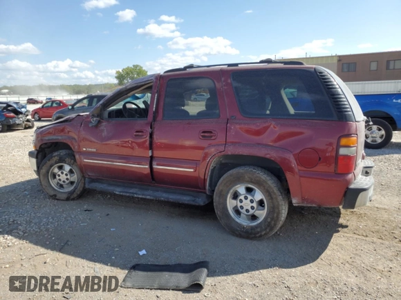2002 Chevrolet Tahoe LT with VIN 1GNEK13Z82R245652, listed as a Copart auction lot 71496024 with 155,869 mi miles and Salvage Title. Bid and sale history available at carsss.com. Image 2.