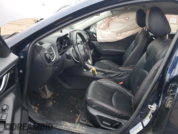 2014 Mazda 3 S Touring with VIN JM1BM1L33E1158973, listed as a Copart auction lot 44625435 with 83,203 mi miles and Salvage Title. Bid and sale history available at DreamBid. Image 7.