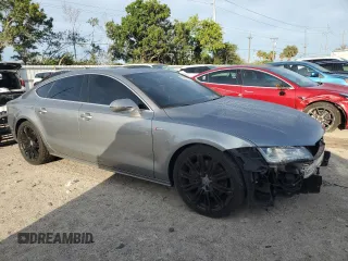 2015 Audi A7 3.0 Premium Plus with VIN WAUWGAFC4FN005742, listed as a Copart auction lot 58813164 with 115,296 mi miles and Salvage Title. Bid and sale history available at carsss.com. Image 4.