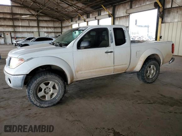 2005 Nissan Frontier SE with VIN 1N6AD06W35C413666, listed as a Copart auction lot 44690265 with 230,580 mi miles and Clean title. Bid and sale history available at DreamBid. Image 1.