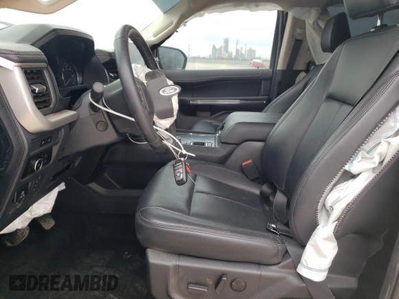 2023 Ford Expedition XLT with VIN 1FMJU1H86PEA52332, listed as a Copart auction lot 44500725 with 14,961 mi miles and Salvage Title. Bid and sale history available at carsss.com. Image 7.