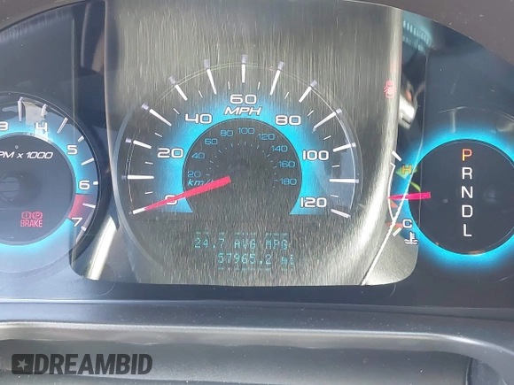 2012 Ford Fusion SEL with VIN 3FAHP0JA8CR416829, listed as a IAAI auction lot 41856983 with 57,965 mi miles and . Bid and sale history available at DreamBid. Image 7.