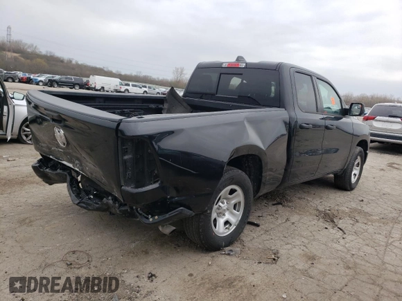 2023 Ram 1500 Tradesman with VIN 1C6RRFCG8PN570583, listed as a Copart auction lot 53702535 with 50,902 mi miles and Non repairable. Bid and sale history available at DreamBid. Image 3.