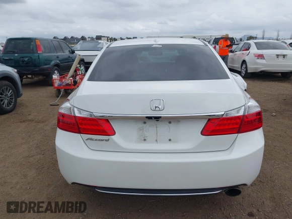 2013 Honda Accord Sdn EX-L with VIN 1HGCR2F83DA223548, listed as a IAAI auction lot 42032953 with 77,432 mi miles. Bid and sale history available at carsss.com. Image 16.