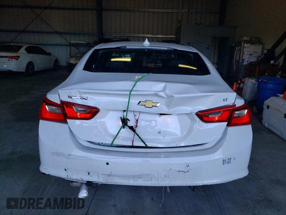 2025 Chevrolet Malibu LT with VIN 1G1ZD5ST2SF154329, listed as a Copart auction lot 54897995 with 2,311 mi miles and Salvage Title. Bid and sale history available at DreamBid. Image 6.