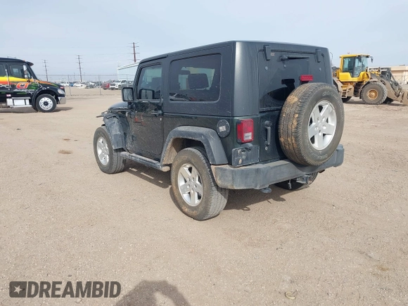 2010 Jeep Wrangler Mountain with VIN 1J4AA2D19AL193503, listed as a IAAI auction lot 41543387 with 63,490 mi miles and . Bid and sale history available at DreamBid. Image 3.