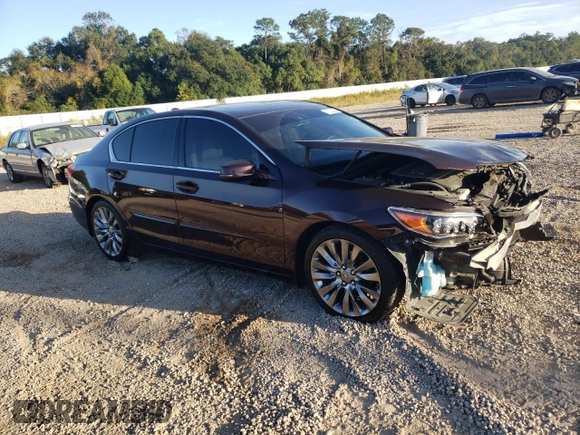 2016 Acura RLX Tech Pkg with VIN JH4KC1F50GC000693, listed as a Copart auction lot 77230494 with 152,092 mi miles and Salvage Title. Bid and sale history available at carsss.com. Image 4.