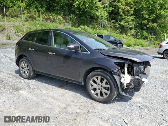 2009 Mazda CX-7 Grand Touring z VIN JM3ER29L390223853, wystawiony jako Copart lot #58481345 z przebiegiem 130 540 mil mil oraz Szkoda całkowita • Salvage title. Historia ofert i sprzedaży dostępna na DreamBid. Obrazek 4.
