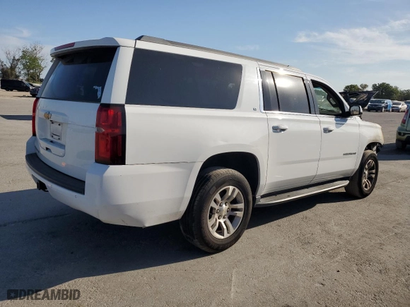 2018 Chevrolet Suburban LT with VIN 1GNSCHKC1JR168305, listed as a Copart auction lot 49101195 with 0 mi miles and Salvage Title. Bid and sale history available at carsss.com. Image 3.