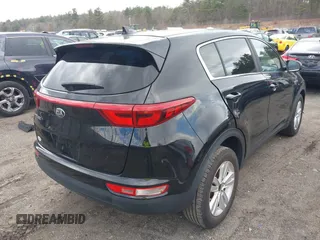 2017 Kia Sportage LX with VIN KNDPMCAC8H7186497, listed as a IAAI auction lot 41879470 with 147,190 mi miles and . Bid and sale history available at carsss.com. Image 4.