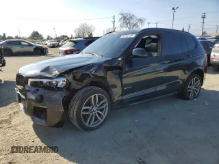 2017 BMW X3 xDrive35i with VIN 5UXWX7C59H0U41674, listed as a Copart auction lot 50732755 with Not Provided miles and Clean Title. Bid and sale history available at DreamBid. Image 1.