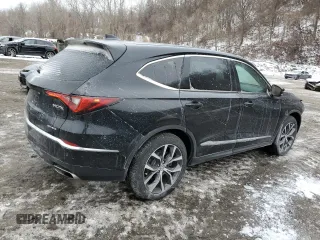 2024 Acura MDX w/Technology Package with VIN 5J8YE1H4XRL002921, listed as a Copart auction lot 45182365 with 11,125 mi miles and Salvage Title. Bid and sale history available at carsss.com. Image 3.
