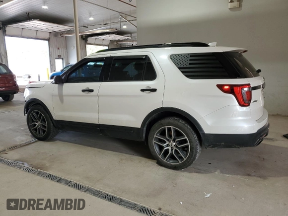 2016 Ford Explorer Sport with VIN 1FM5K8GT7GGA93286, listed as a Copart auction lot 59331775 with 144,028 mi miles and Salvage title. Bid and sale history available at DreamBid. Image 2.