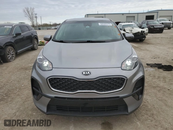 2020 Kia Sportage LX with VIN KNDPM3AC0L7702554, listed as a Copart auction lot 50599375 with 39,304 mi miles and Salvage Title. Bid and sale history available at DreamBid. Image 5.