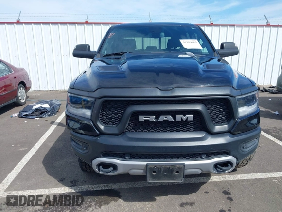 2019 Ram 1500 Rebel with VIN 1C6SRFLT2KN592652, listed as a IAAI auction lot 41989054 with 71,630 mi miles and . Bid and sale history available at DreamBid. Image 12.