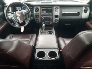 2015 Ford Expedition Max Platinum z VIN 1FMJK1MT4FEF31928, wystawiony jako Copart lot #76301634 z przebiegiem 193 529 mil mil oraz Szkoda całkowita • Salvage title. Historia ofert i sprzedaży dostępna na DreamBid. Obrazek 8.