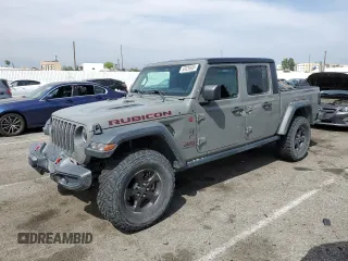 2022 Jeep Gladiator Rubicon z VIN 1C6JJTBG5NL149501, wystawiony jako Copart lot #53029565 z przebiegiem 46 151 mil mil oraz Szkoda całkowita • Salvage title. Historia ofert i sprzedaży dostępna na DreamBid. Obrazek 1.