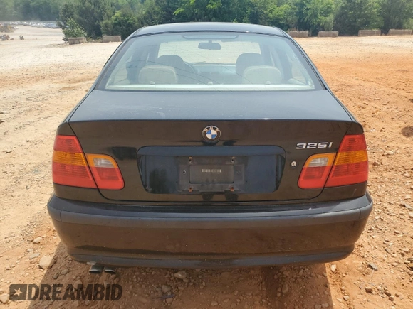 2002 BMW 3 Series 325i with VIN WBAET37482NG78685, listed as a Copart auction lot 55159125 with 107,000 mi miles and Clean Title. Bid and sale history available at carsss.com. Image 6.