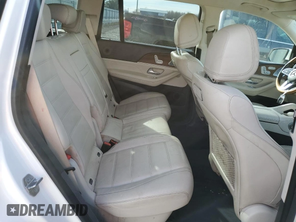 2020 Mercedes-Benz GLS 450 with VIN 4JGFF5KE3LA075672, listed as a Copart auction lot 41018854 with 57,006 mi miles and . Bid and sale history available at DreamBid. Image 11.