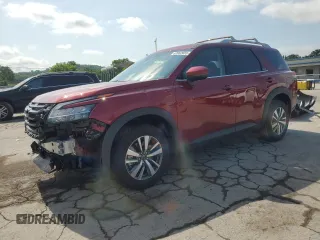 2024 Nissan Pathfinder SL with VIN 5N1DR3CAXRC310631, listed as a Copart auction lot 62862655 with 3,609 mi miles and Salvage title. Bid and sale history available at DreamBid. Image 1.