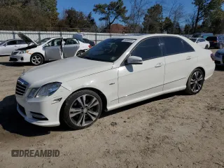 2012 Mercedes-Benz E-Class E 350 Luxury with VIN WDDHF8JB0CA610405, listed as a Copart auction lot 46695355 with 186,716 mi miles and Salvage Title. Bid and sale history available at carsss.com. Image 1.