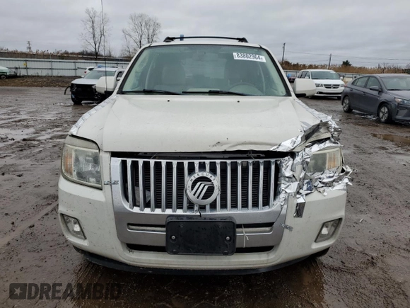 2009 Mercury Mariner Premier with VIN 4M2CU97759KJ15746, listed as a Copart auction lot 83802964 with 180,342 mi miles and Salvage Title. Bid and sale history available at carsss.com. Image 5.